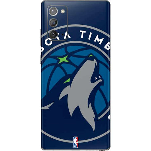 NBA Minnesota Timberwolves Large Logo Galaxy Note20 5G Skin